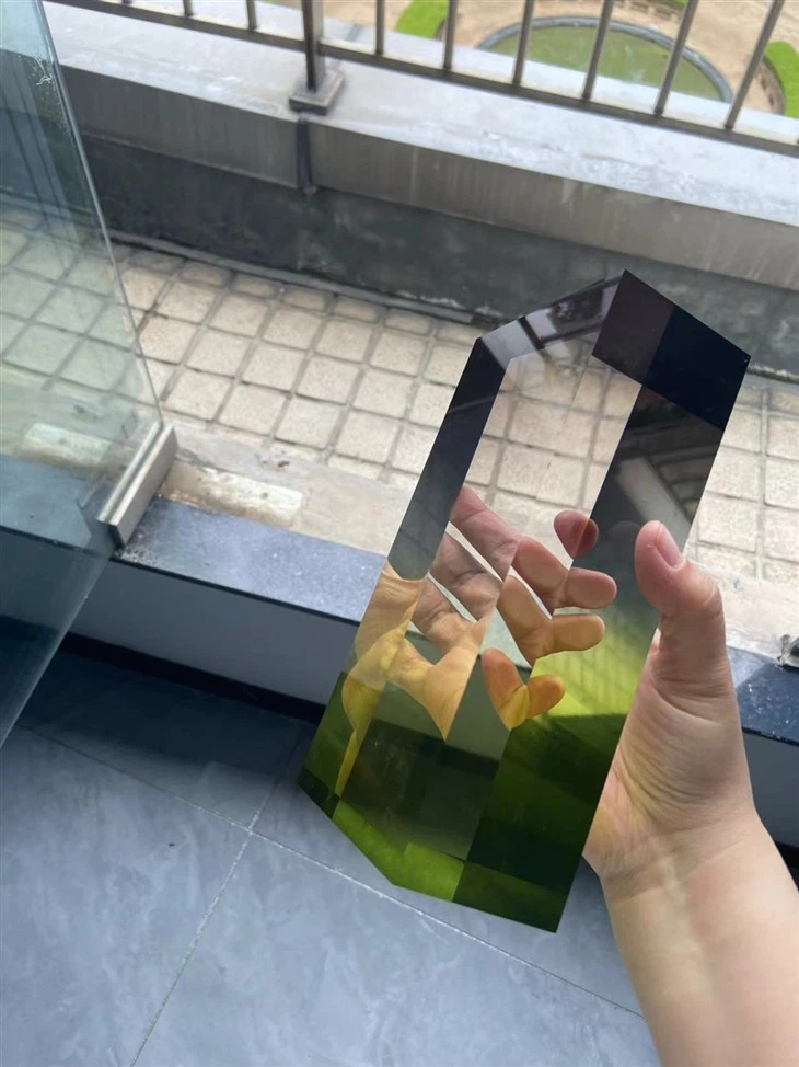 Custom Gradient Color Acrylic Block Sheet